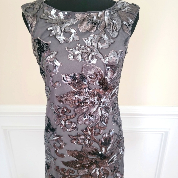 New - White House Black Market Sequin Cocktail Dress - Picture 7 of 12